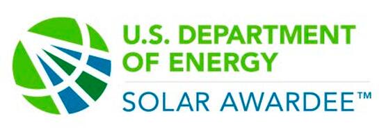 U.S. Department of Energy Solar Awardee Logo