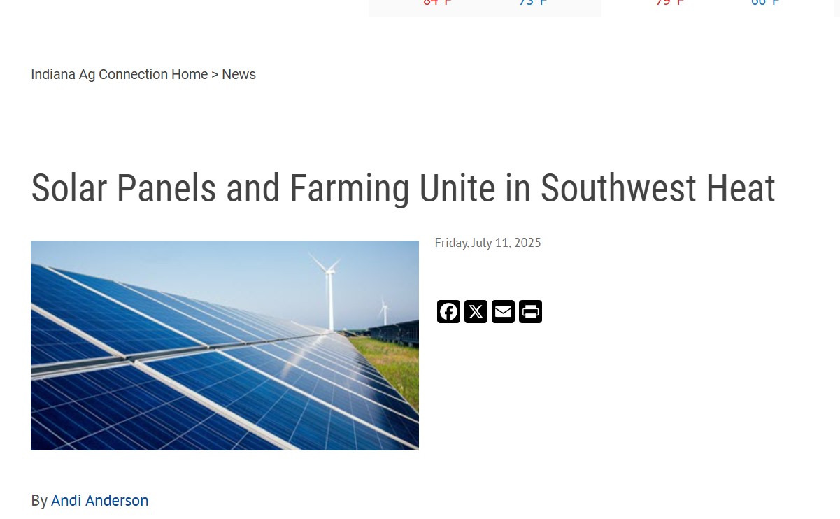 Preview of Solar Panels and Farming Unite