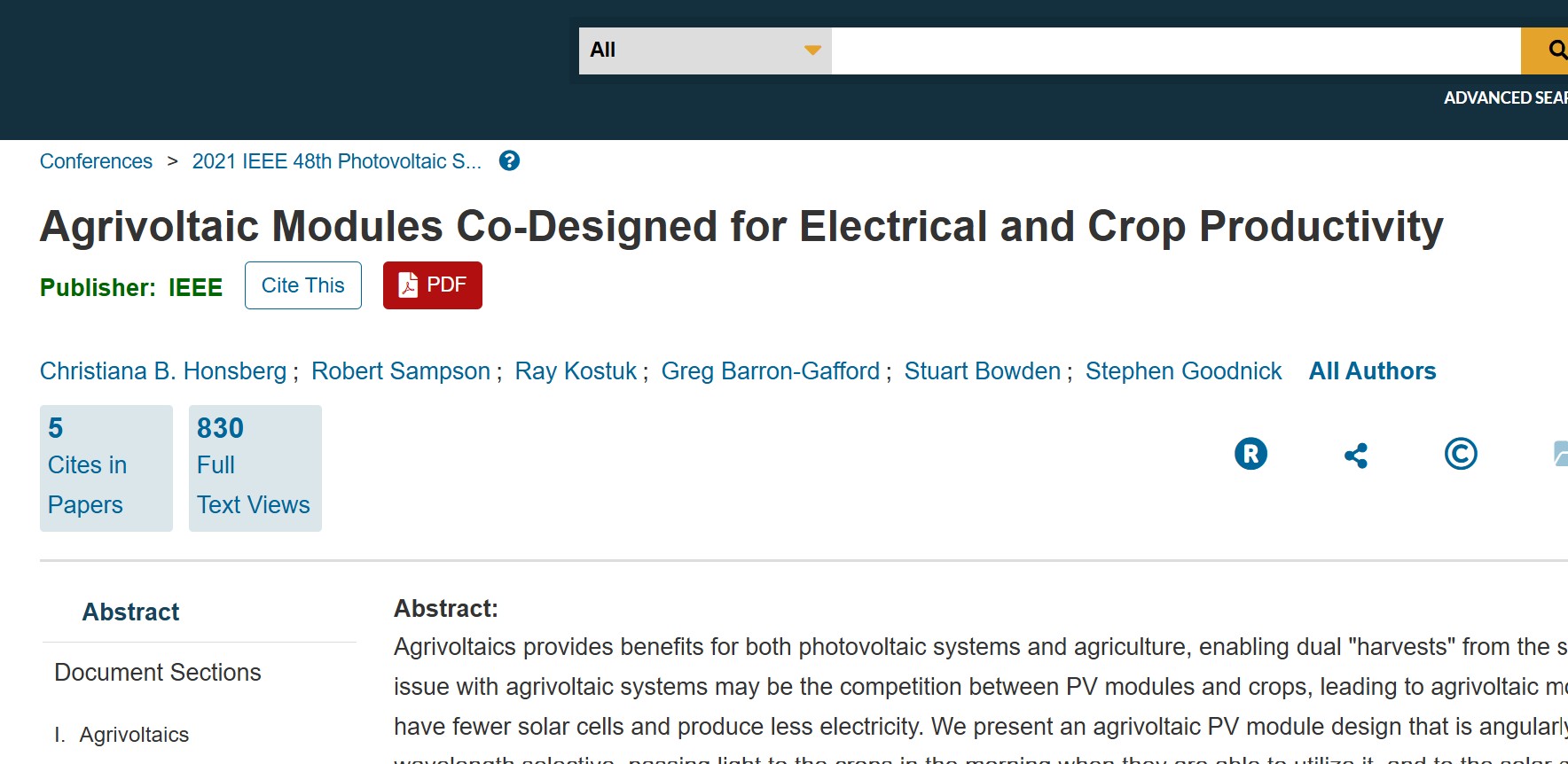 Preview of co-designed modules